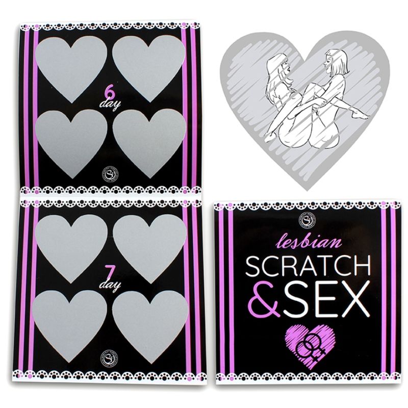 Secretplay 100% Games Secretplay - Scratch & Sex Game For Couples Lesbian Positions (Es/En/Fr/Pt/De)