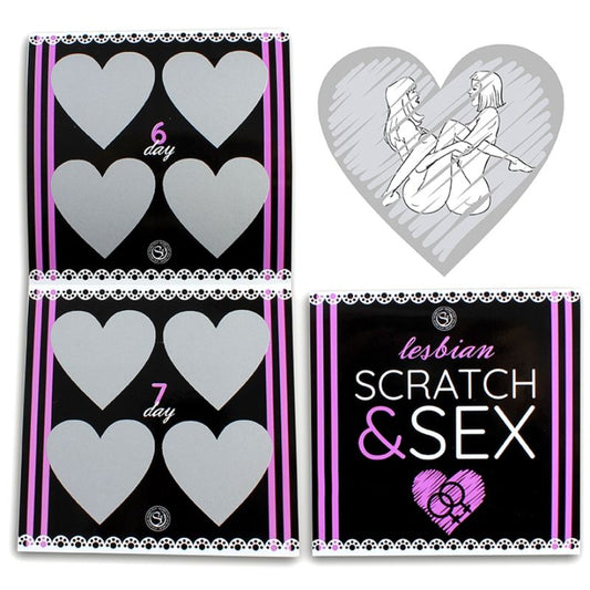 Secretplay 100% Games Secretplay - Scratch & Sex Game For Couples Lesbian Positions (Es/En/Fr/Pt/De)