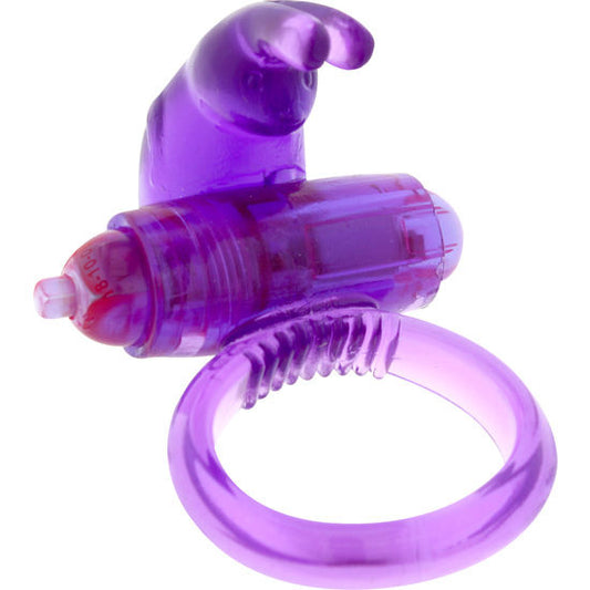 Seven Creations Lilac Silicone Vibrator Ring