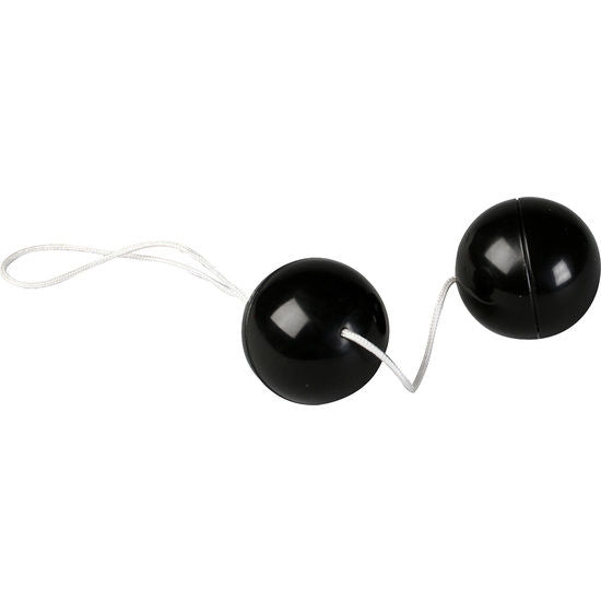 Seven Creations Supersoft Orgasmic Balls Black
