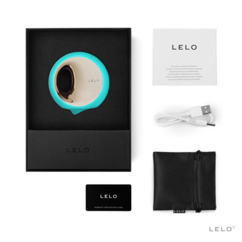 Lelo Ora 3 Aqua Green Oral Sex Stimulator