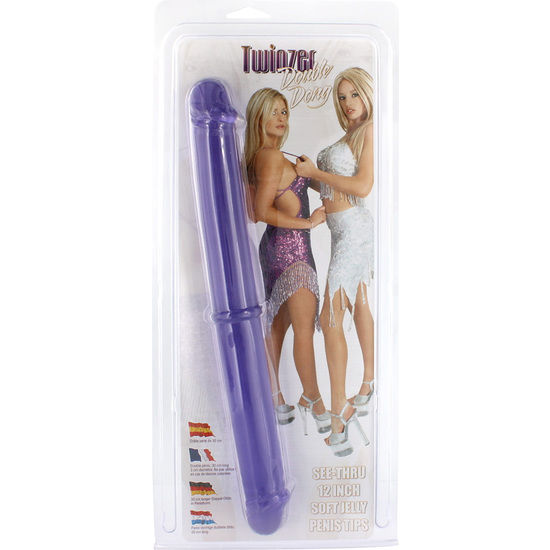 Seven Creations Double Penis 30 Cm Purple