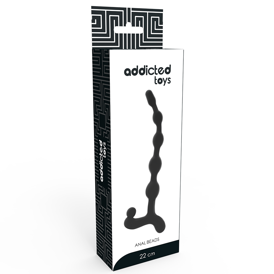 Addicted Toys Anal Balls 22 Cm Black