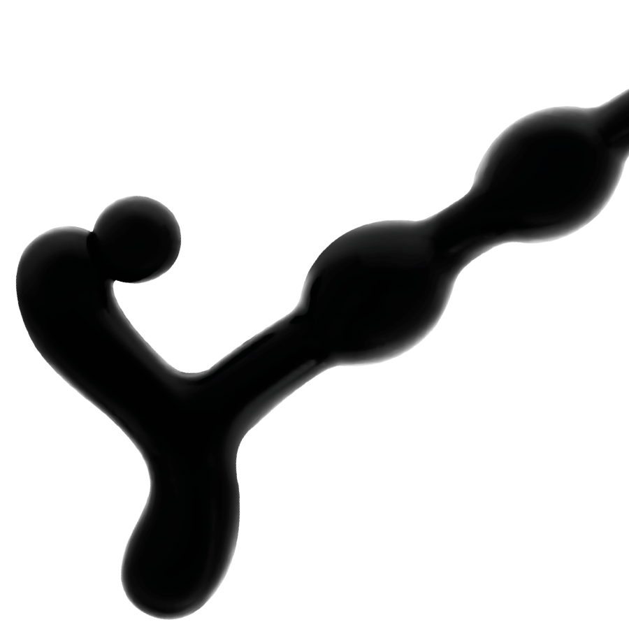 Addicted Toys Anal Balls 22 Cm Black