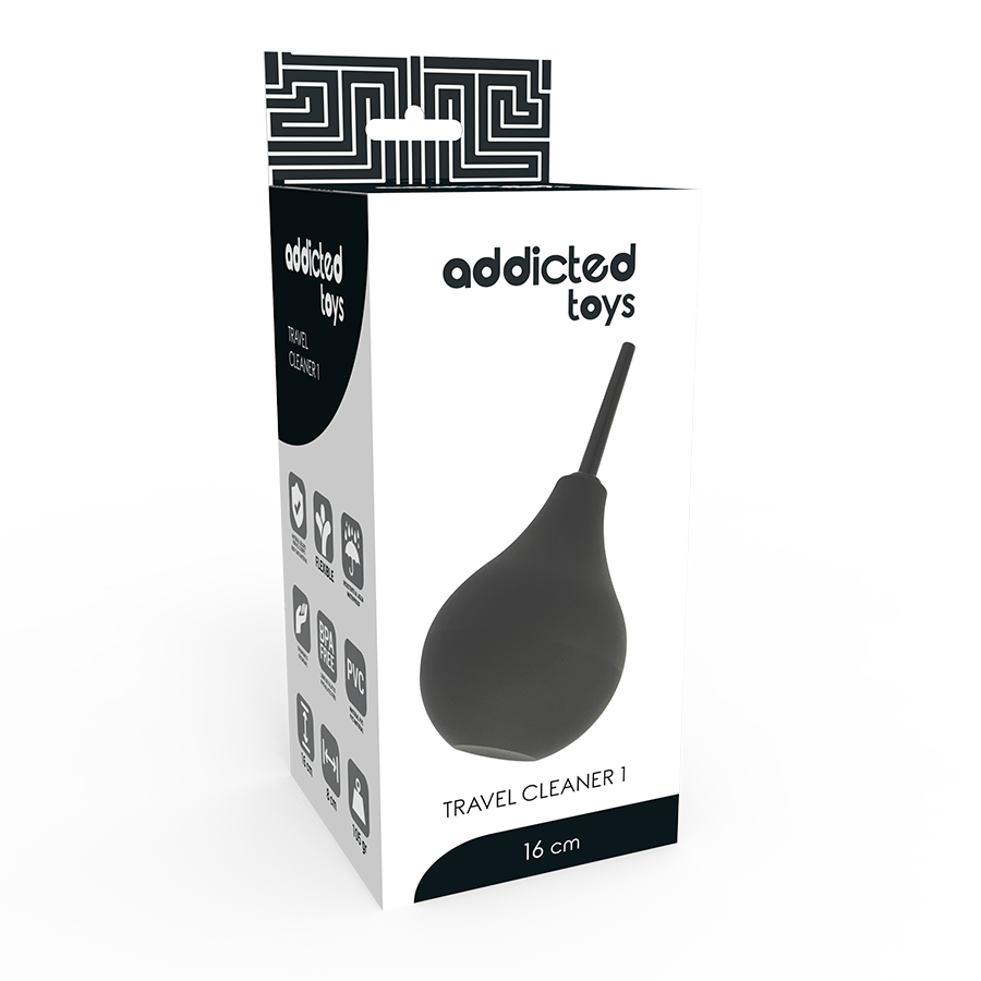 Addicted Toys Adiccted Toys - Anal Douche Black