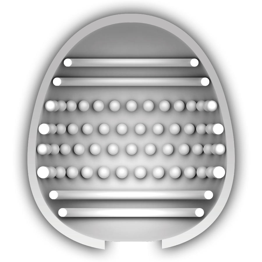 Jamyjob Egg Masturbator Black Version Discrett