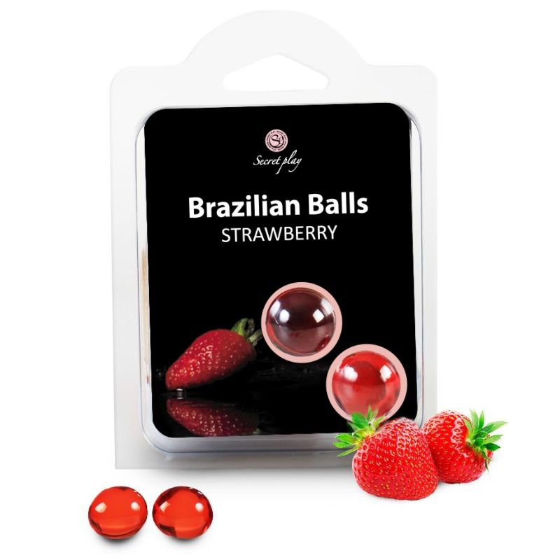 Secretplay Cosmetic Secretplay - 2 Brazilian Balls Strawberry