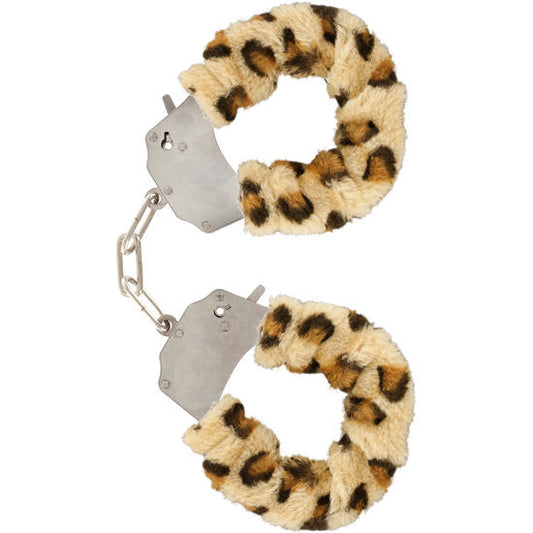 Toyjoy Furry Fun Cuffs Bondage Leopard