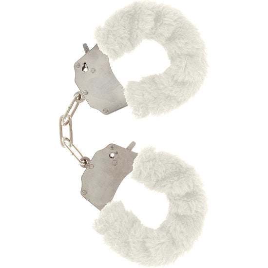 Toyjoy Furry Fun Cuffs Bondage White