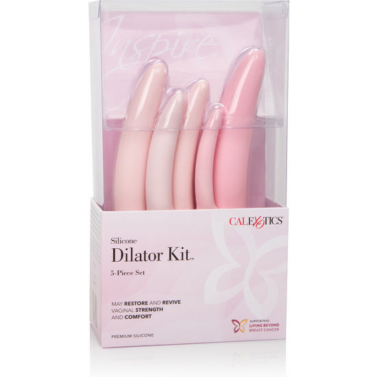 Calexotics Inspire Silicone Dilator 5 Pcs Set
