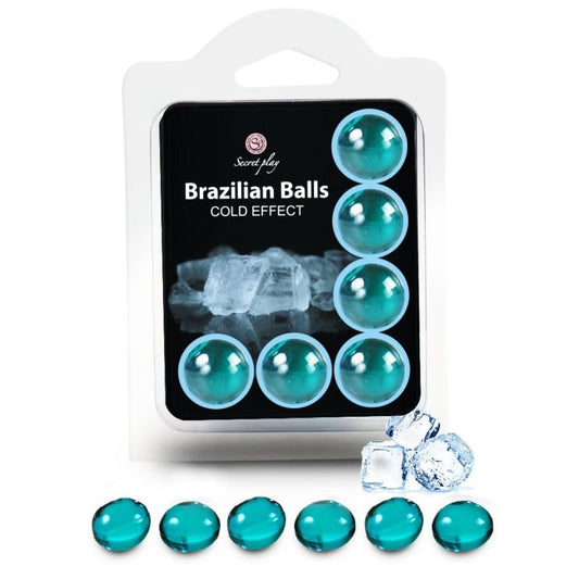 Secretplay Cosmetic Secretplay - Set 6 Brazilian Balls Cold Effect