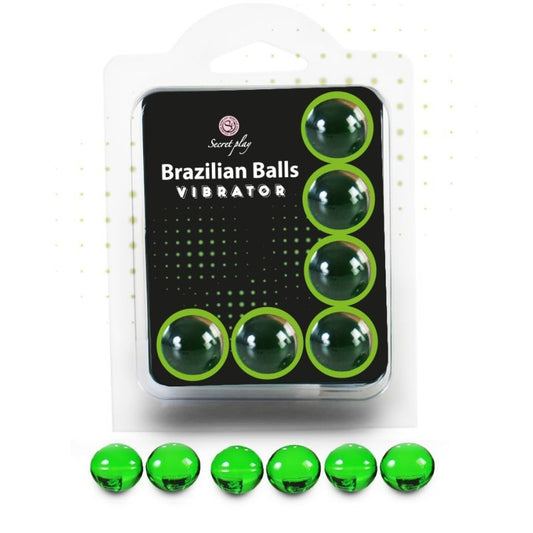 Secretplay Cosmetic Secretplay - Set 6 Brazilian Balls Vibrator