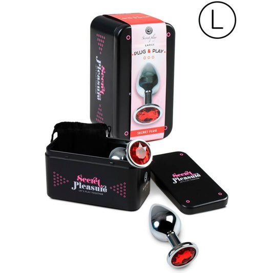 Secretplay Toys Secretplay - Anal Plug Size L Red