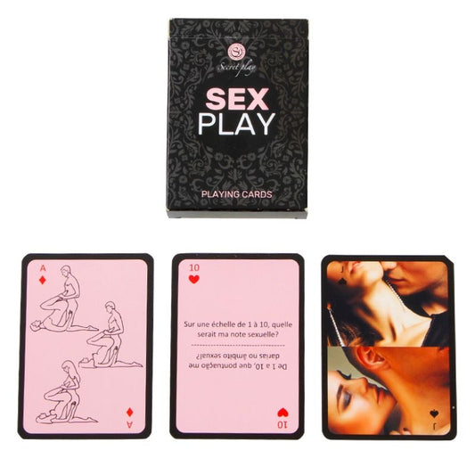 Secretplay 100% Games Secretplay - Sex Play Playing Cards (Fr/Pt)