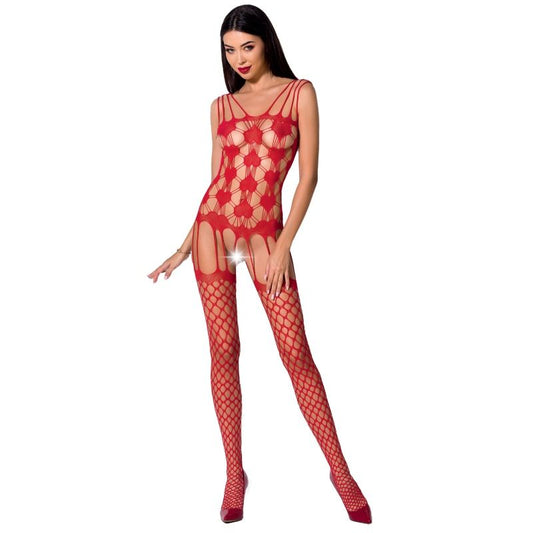 Passion Woman Passion - Woman Bs067 Bodystocking Rojo Talla Unica