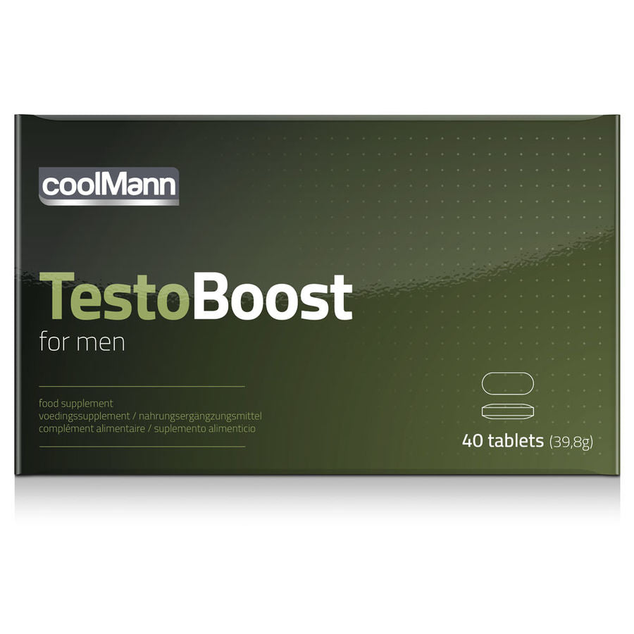Cobeco Pharma Cobeco - Coolmann Testoboost 40 Tabs
