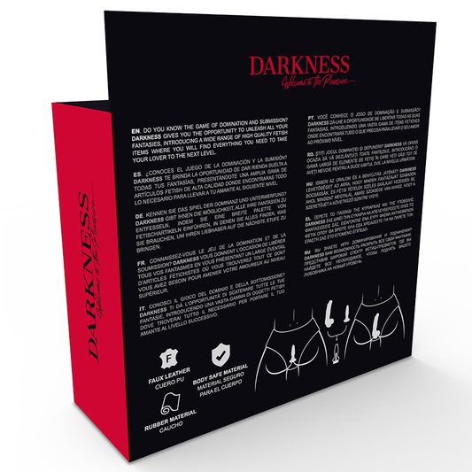 Darkness Sensations Darkness - Panties With Plug And Interchangeable Dildo