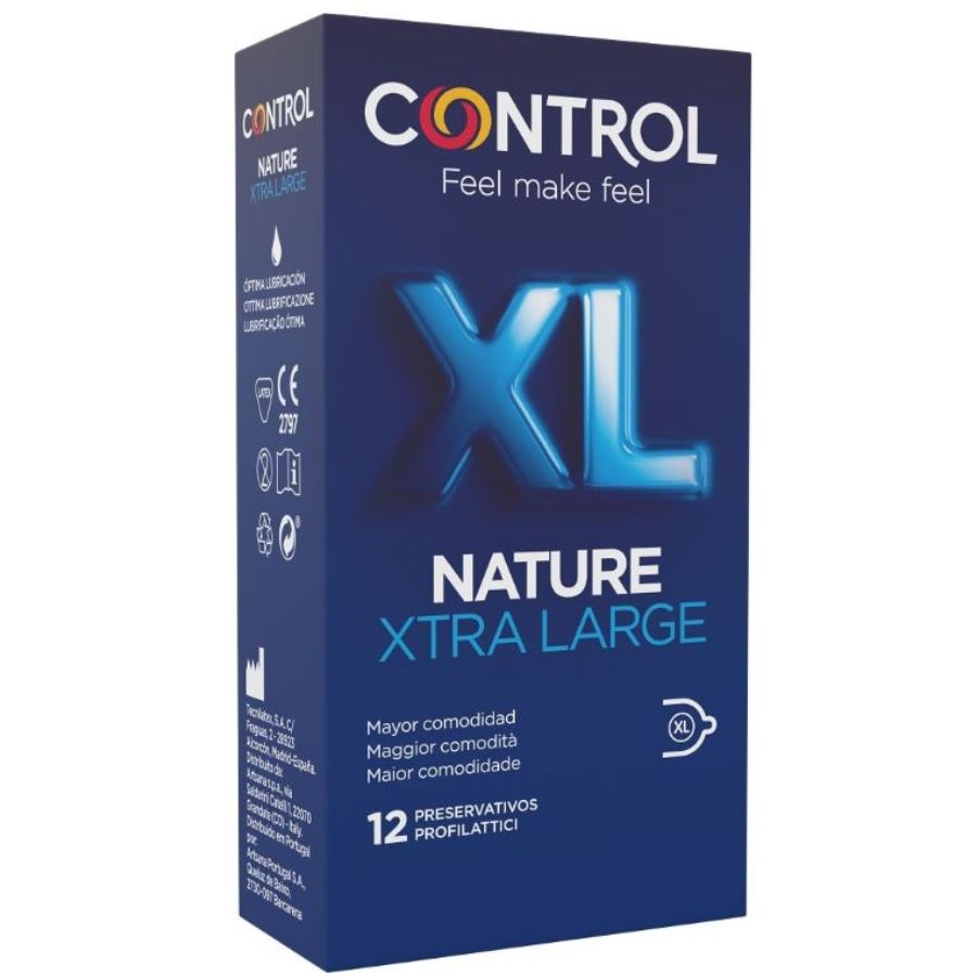 Control Condoms Control - Adapta Nature Xl Condoms 12 Units