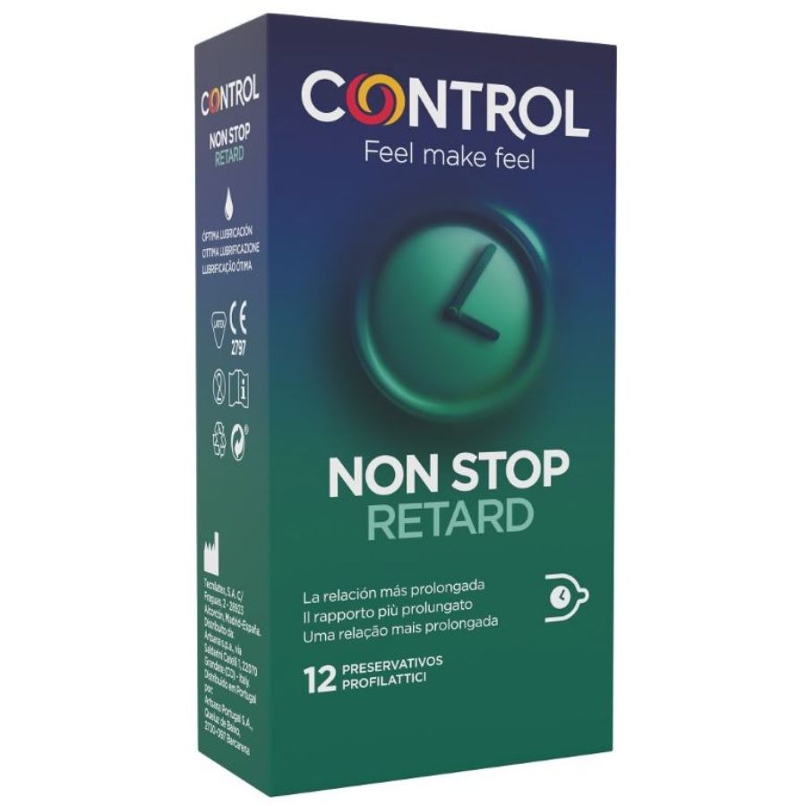 Control Condoms Control - Non Stop Retard Condoms 12 Units