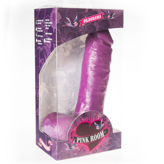 Pink Room Anton Realistic Dildo Purple 21.5 Cm