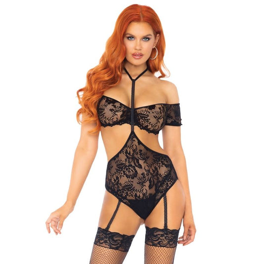 Leg Avenue Sets Leg Avenue - Set Dos Piezas Top & Teddy M/L