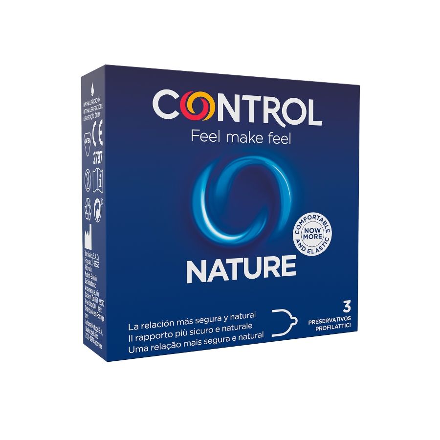Control Condoms Control - Adapta Nature Condoms 3 Units