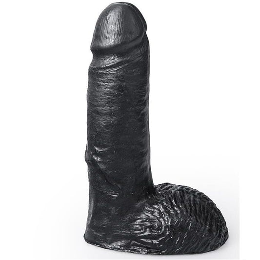 Hung System Realistic Dildo Black Color Cesar 19 Cm