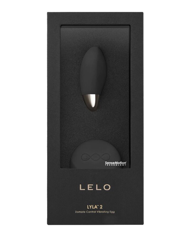 Lelo Lyla 2 Insignia Design Edition Black Massager Egg