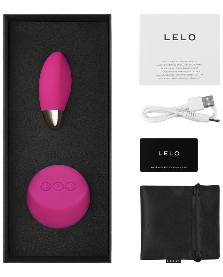 Lelo Lyla 2 Insignia Design Edition Fuchsia Massager Egg