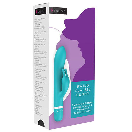 B Swish Bwild Classic Bunny Rabbit Vibrator Jade