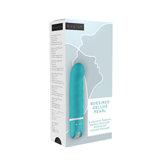 B Swish Bdesired Deluxe Pearl Vibrator Jade