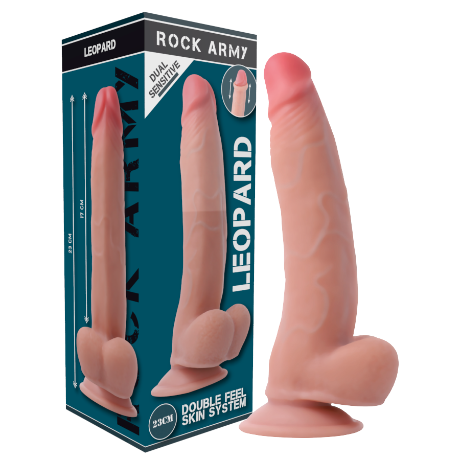 Rock Army Rockarmy - Dual Density Leopard 23 Cm -O- 4.77 Cm