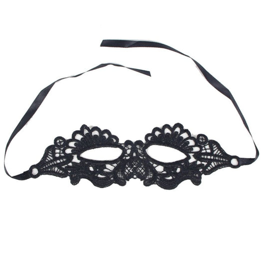 Queen Lingerie Black Mask One Size