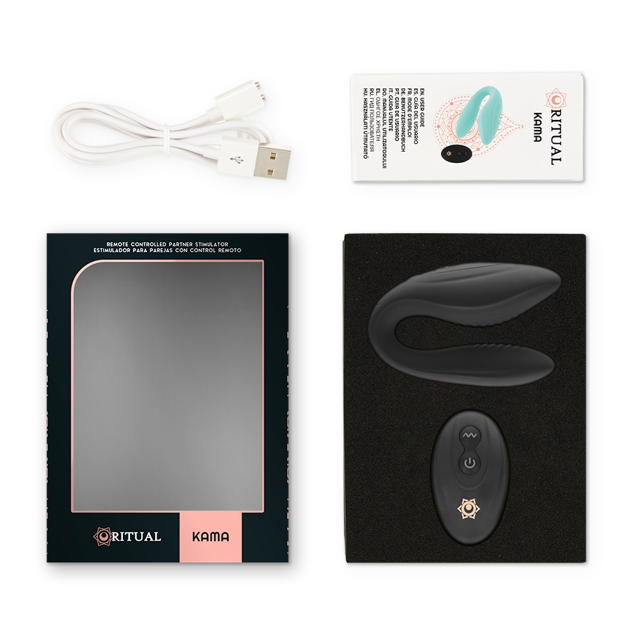 Rithual Kama Remote Control For Couples Azabache
