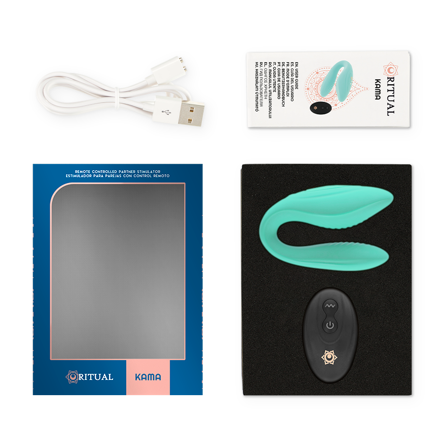 Rithual Kama Remote Control For Couples Azabache