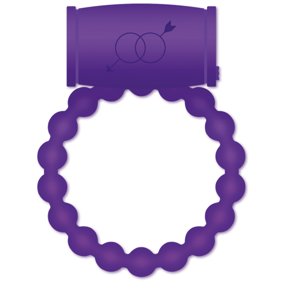 Casual Love 25 Couple Vibrator Ring Violet
