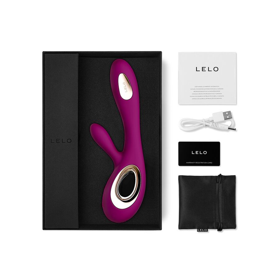 Lelo Soraya Wave Vibrator Rabbit Purple
