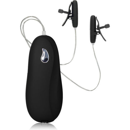 Calexotics Vibr Heated Nipple Teasers Black