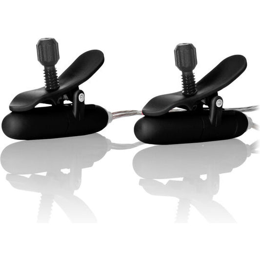 Calexotics Vibr Heated Nipple Teasers Black