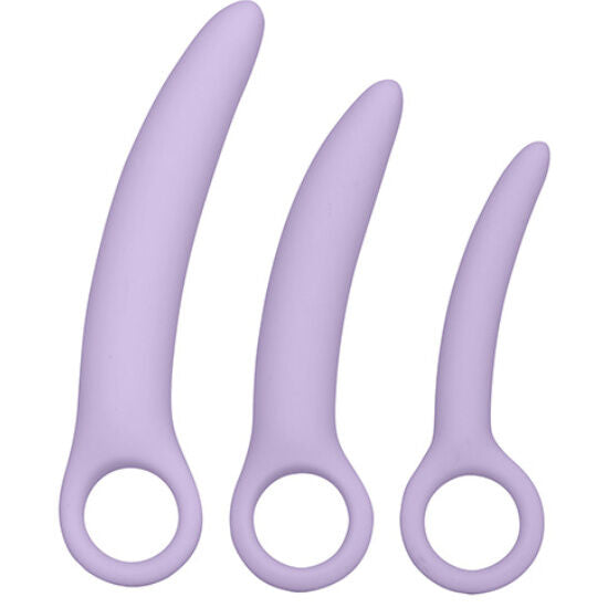 Calexotics Dr Laura Berman Alena Set Of 3 Silicone Dilators