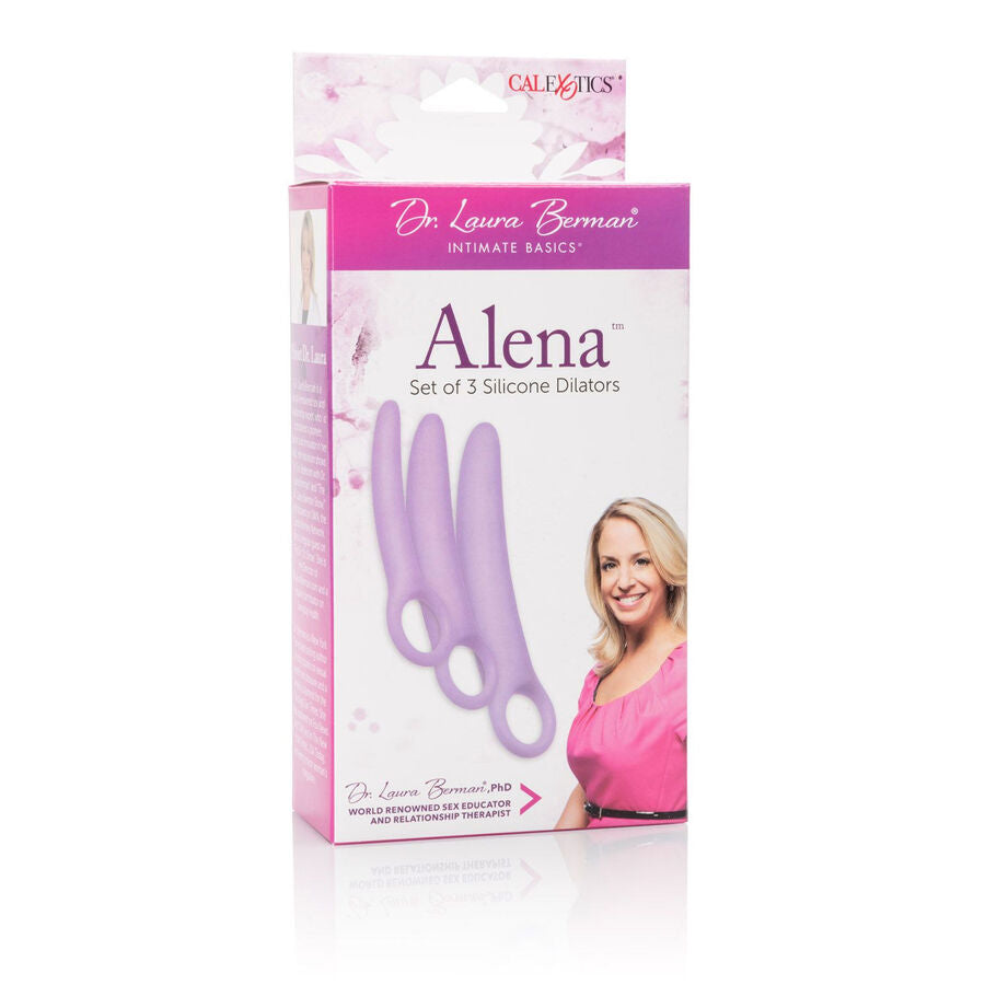 Calexotics Dr Laura Berman Alena Set Of 3 Silicone Dilators