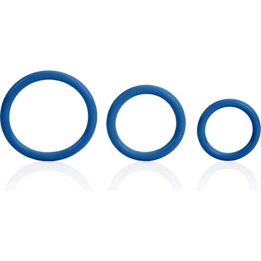 Calexotics Tri-Rings Blue