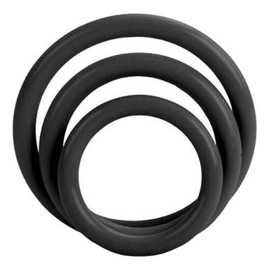 Calexotics Tri-Rings Black