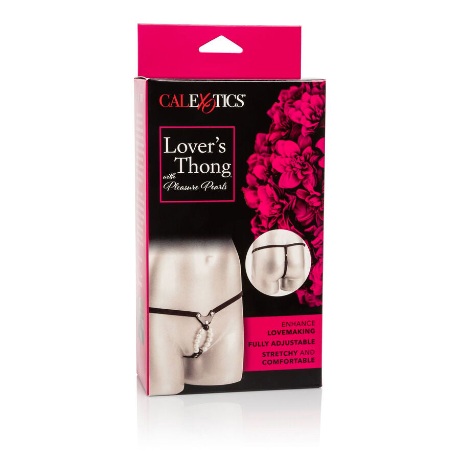Calexotics Lovers Thong W. Pleasure Pearls