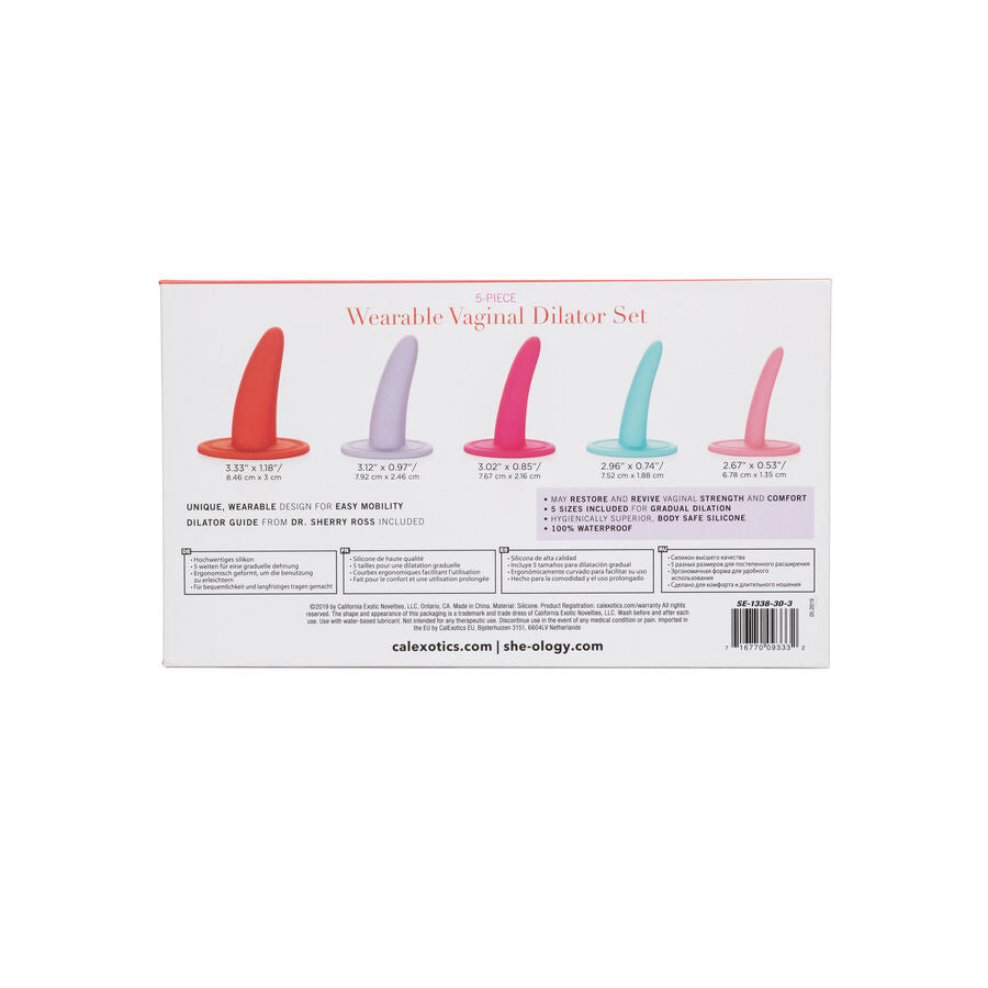 Calexotics 5Pc Wearable Dilator Set