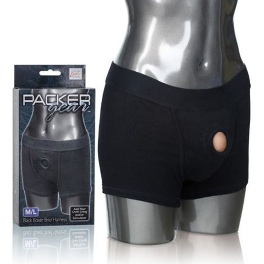 Calexotics Packer Gear Boxer Brief Harness M/L