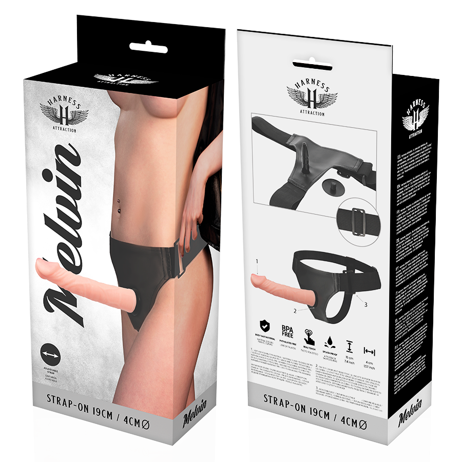 Harness Attraction Rnes Melvin Flesh 19 Cm -O- 4 Cm