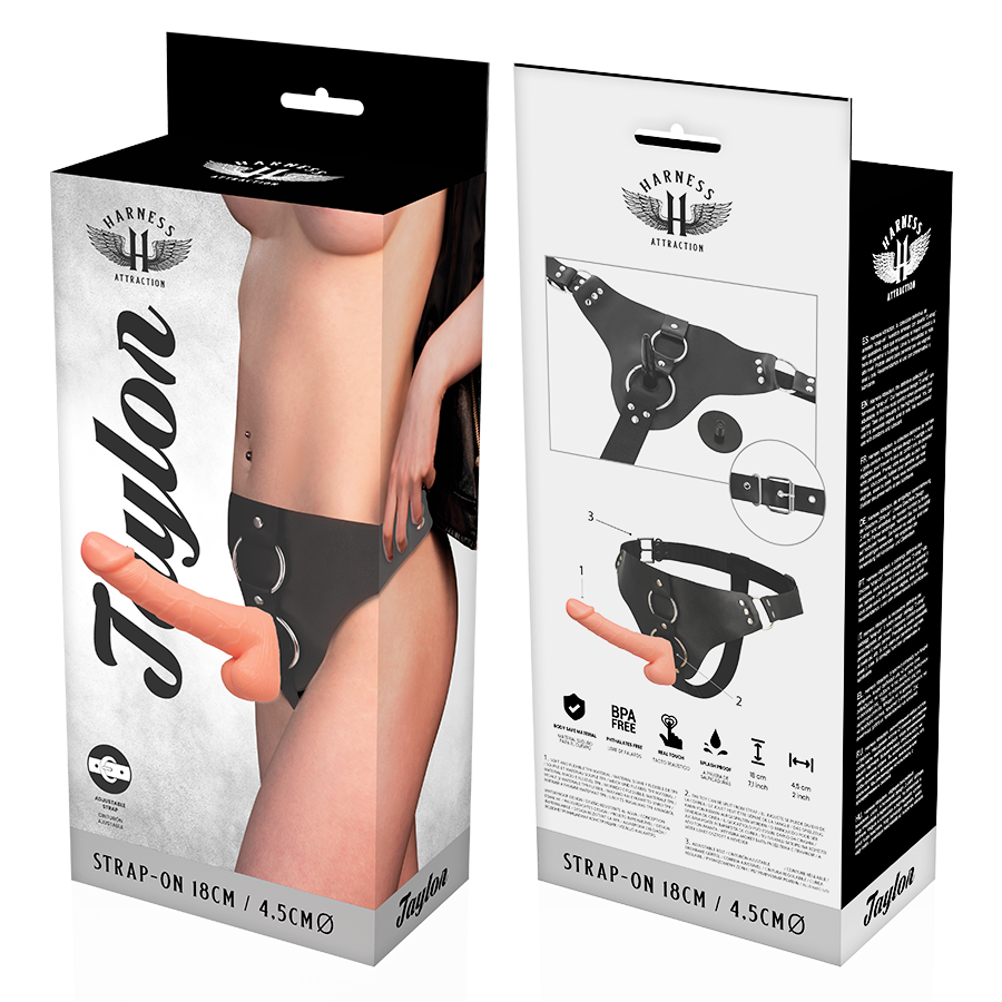 Harness Attraction Rnes Taylor Deluxe 18 Cm -O- 4.5 Cm