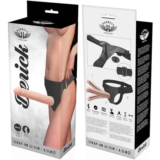 Harness Attraction Derick Articulable Flesh 22.5 Cm -O- 4.5 Cm