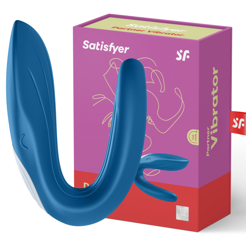 Satisfyer Partner Satisfyer - Partner Toy Whale Vibrator Stimulating Both Partners 2020 Edition